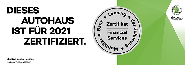 Autohaus Herold Financial-Service-Zertifikat 2021