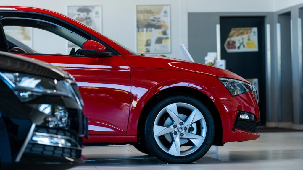 Autohaus Herold Eisenach, Verkaufsräume im Innenbereich